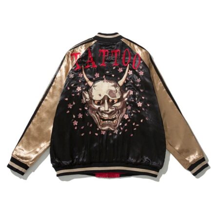 Oni Bomber Jacket - Japanese Clothing